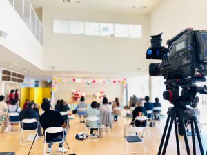 保育園、幼稚園でのライブ配信